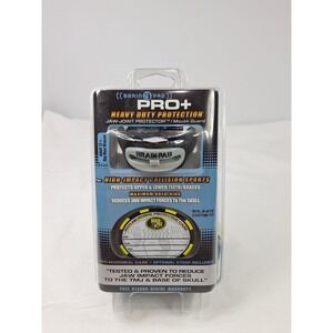 Brain Pad Pro+ Mouth Guard Heavy Duty Jaw-Joint Protector Black Gray WPR-2004